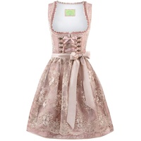 Stockerpoint Damen Noelia Mini Dirndl, Altrosa, 40 - 40