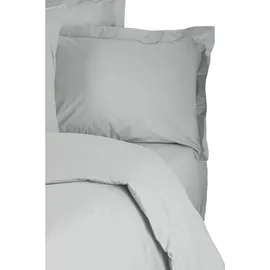 l'essentiel linge de maison Bettbezugset Renforcé Grau 240 x 220 cm