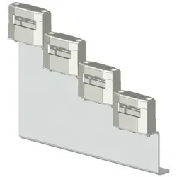 Siemens 8GF5761 Stab Universal Sammelschienenhalter 4-polig gestuft, 30x 10 mm