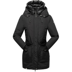 NAVAHOO Damen Winterjacke Wasserdichter Wintermantel Parka Warm gefüttertet Blizzardstorm