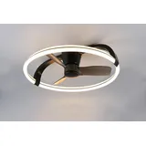 Trio Stockholm 73,5 cm Deckenventilator Schwarz
