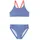 SCHIESSER Bustier Bikini Set Aqua Blau 92