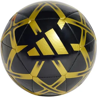 Adidas Starlancer Club Ball, Black/Gold Metallic, 4