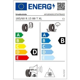 Vredestein Wintrac 185/60 R15 88T