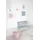 roba Kinderhocker Lil Sofa Herzform rosa