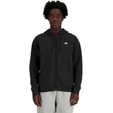 New Balance Sport Essentials Logo Fleece Jacke Herren Schwarz XL