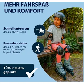 Hudora Inline Skates Leon 2.0 - blau