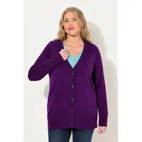 Ulla Popken Damen große Größen Übergrößen Plus Size Strickjacke,