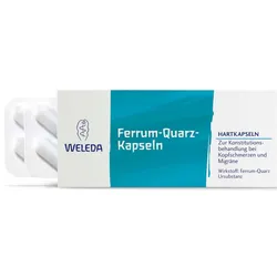 WELEDA Ferrum-Quarz-Kapseln 20 St Hartkapseln