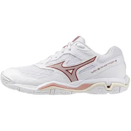 Mizuno Wave Phantom 3 Handballschuhe Damen - white/rose elegance/lava falls 40.5