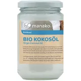 manako BIO Kokosöl/ Kokosfett, nativ kaltgepresst, 250 ml Glas