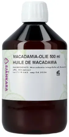 Sjankara Macadamia Pflanzenöl 500ml