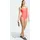 adidas 3-Streifen C-Back Badeanzug Blau 32