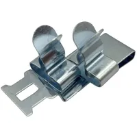 TRU Components Schirmklammer Klemm-Ø (max.) 6mm Federstahl 1St.
