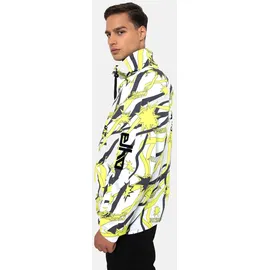 elho Skijacke Unisex Weiß/Gelb L
