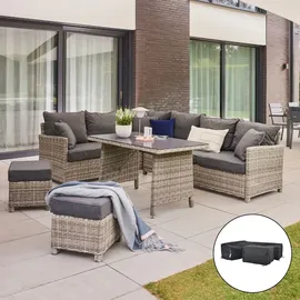 Home Deluxe Bahia Loungeset grau