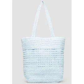 s.Oliver Shopper Tasche Raffia Blue