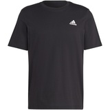 adidas T-Shirt mit Logo-Print, Black, M