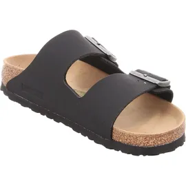 Birkenstock Arizona Vegan Birko-Flor Nubuk schmal schwarz 38