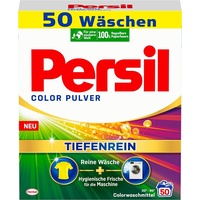 Persil Color Pulver Tiefenrein Waschmittel, Colorwaschmittel, 1x 50 WL