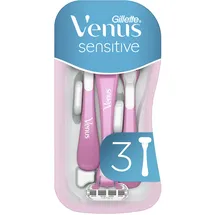 Gillette Venus Sensitive Einwegrasierer 3 Damenrasierer Rasierer mit Komfortk...