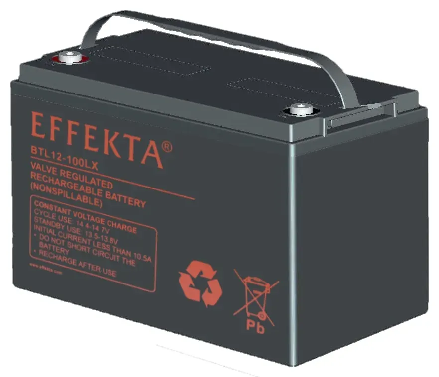 Effekta BTL 12-100LX 12V 100Ah Blei-Akku Blei-Vlies Akku AGM VRLA