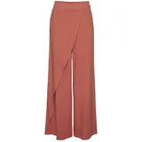 French Connection Leinenhose weit fließend Orange 44/46