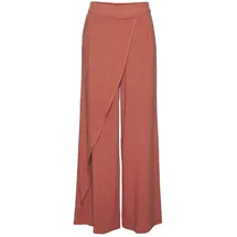 French Connection Leinenhose weit fließend Orange 44/46