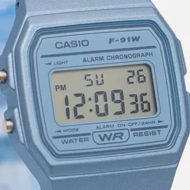 Casio F-91ws-2ef Uhr Blue One Size