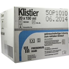 Fresenius Kabi Deutschland GmbH KLISTIER
