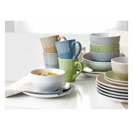 Ritzenhoff & Breker Banda Frühstücks-Set 18-tlg. grau