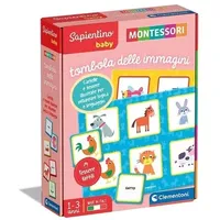 CLEMENTONI Spiel Pädagogisch Clementoni Montessori Baby Tombola Der Bilder,