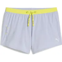Puma W Run Knit 3” Split Short cool weather