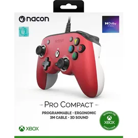 Nacon Xbox Pro Compact Controller rot/weiß
