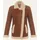 Hollert Lammfelljacke - OLA COGNAC - Größe: XL - Braun - XL