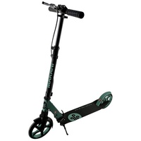 Makani Scooter Vale, PU-Räder mit Federung, klappbar, Handbremse, Seitenständer grün