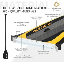 ECD Germany SUP Board Makani 320 x 80 x 15 cm gelb