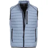CasaModa Kurzweste CASAMODA "CASAMODA Weste uni", Herren, Gr. XXL, blau (hellblau), 100% Polyester, Westen