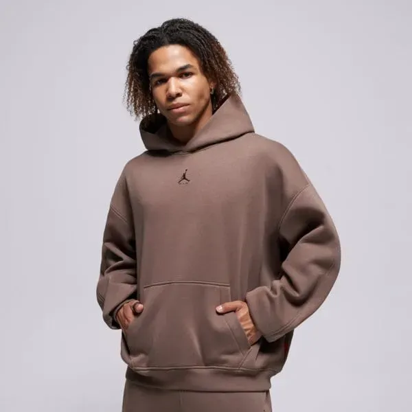 JORDAN HOODIE M J BRK OVZ FLC PO BB - Braun - M