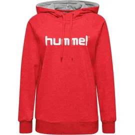 hummel GO Baumwoll Logo Hoodie Damen true red XL