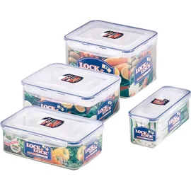 Lock & Lock Vorratsdose rechteckig transparent 29,5 x 23 x 11,8 cm 5,5 l