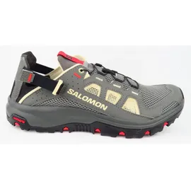 Salomon Techamphibian 5 Herren pewter/moth/fiery red 41 1/3