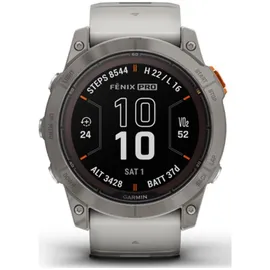 Garmin Fenix 7X Pro Sapphire Solar nebelgrau/titanium