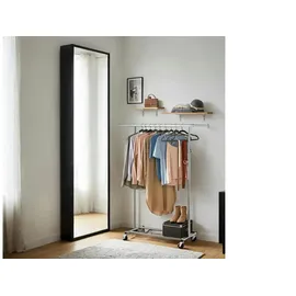 Songmics Kleiderständer Pataye 92x45x161,5 cm Silber
