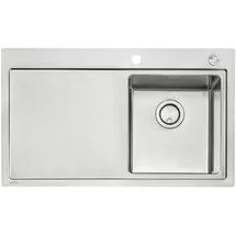 Naber Corno Ora Schrankbreite 45 cm Edelstahl Becken rechts 1014040