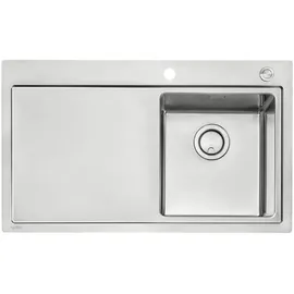 Naber Corno Ora Schrankbreite 45 cm Edelstahl Becken rechts 1014040