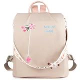Taoyoule Fashion Rucksack Damen Wasserdicht Damen Daypack Multi-Use Lässig Umhängetasche Anti-Diebstahl Reiserucksack Handtaschen, Khaki