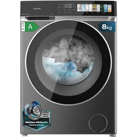 Cecotec Bolero DressCode 8970 Direct Drive Waschmaschine (8 kg, 1400 U/min) Steel