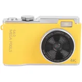 Digitalkamera, 64 MP, 16-facher Digitalzoom, Vintage-Kamera für Kinder, Point-and-Shoot, USB-C-Kabel, Kompakte Kleine Kameras mit Karte, für Kinder, Jugendliche, Mädchen, Jungen