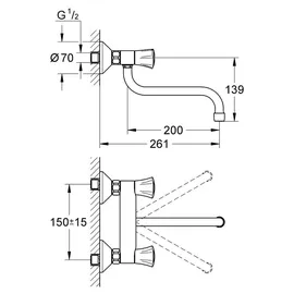 Grohe Costa chrom 31187001
